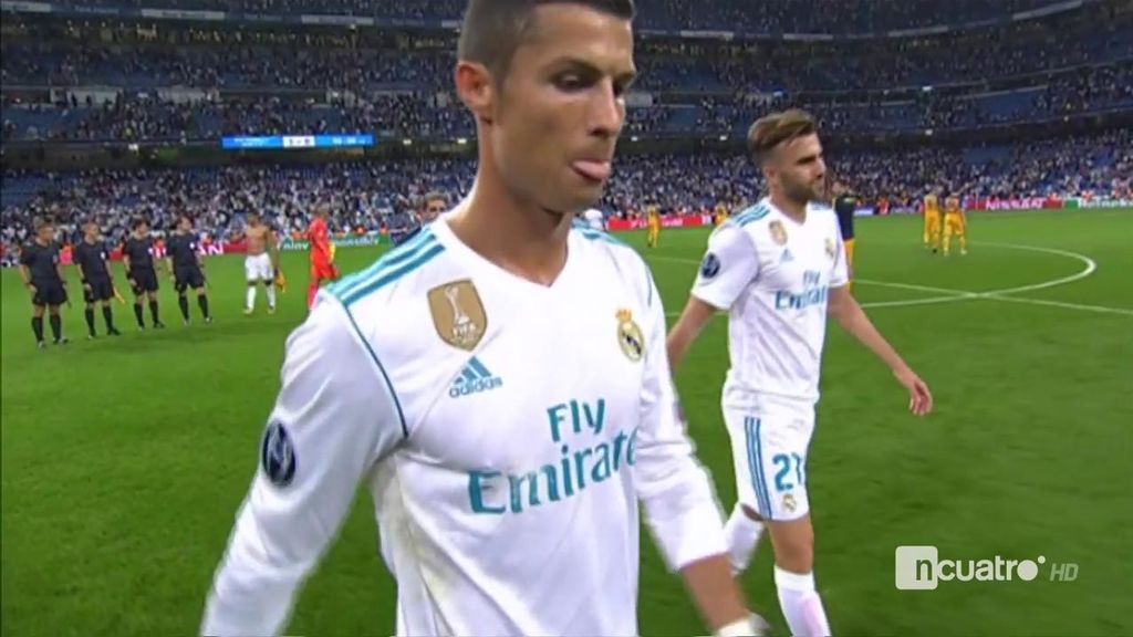 Cristiano, a Borja Mayoral tras su gol anulado por fuera de juego: “Dudoso es, ya verás” Cristiano, a Borja Mayoral tras su gol anulado por fuera de juego: “Dudoso es, ya verás”