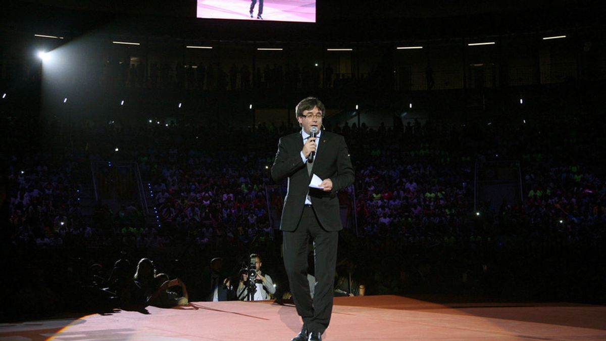 Puigdemont, en la apertura de la campaña por el referéndum: "Claro que votaremos"