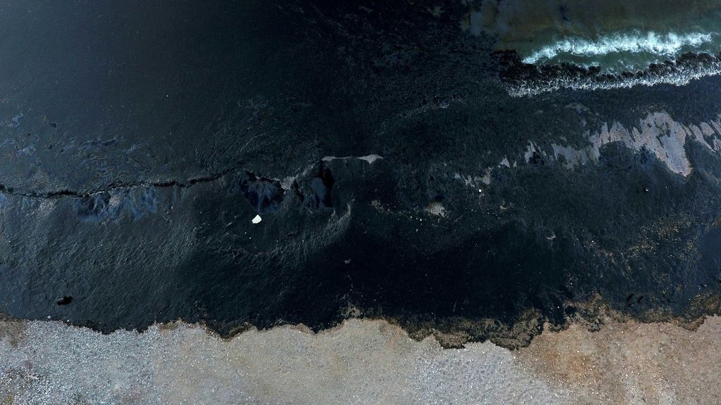 Marea negra: tristes imágenes de los daños provocados por el 'chapapote griego'