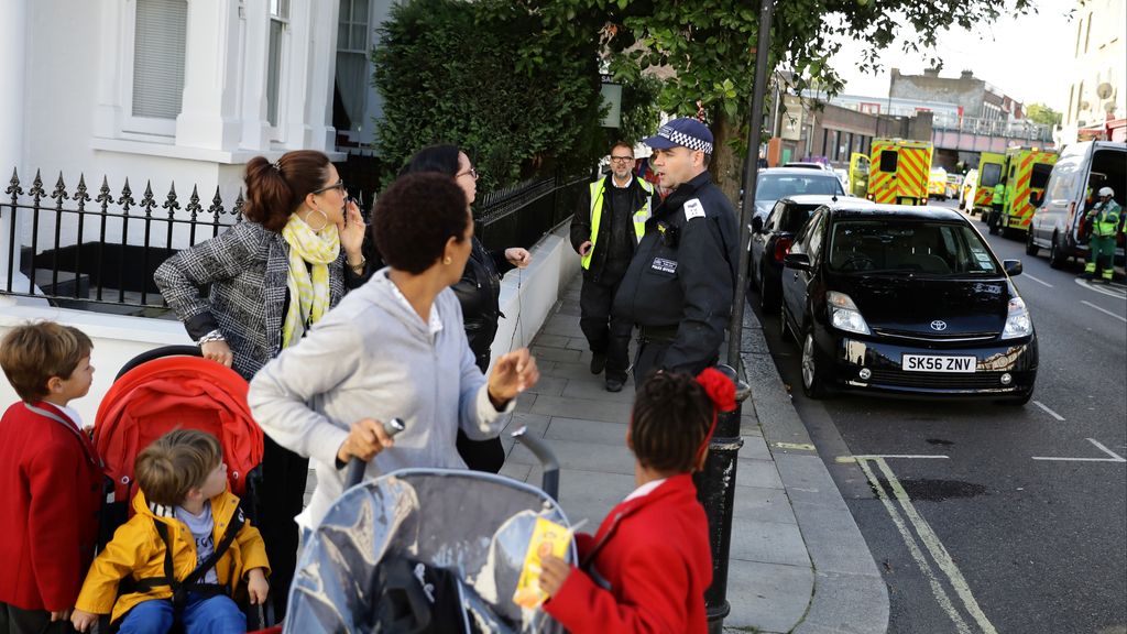 El suceso se ha producido en la estación de Parsons Green