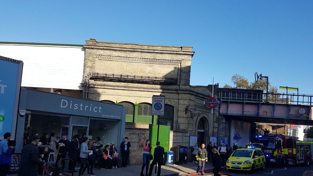 El suceso se ha producido en la estación de Parsons Green