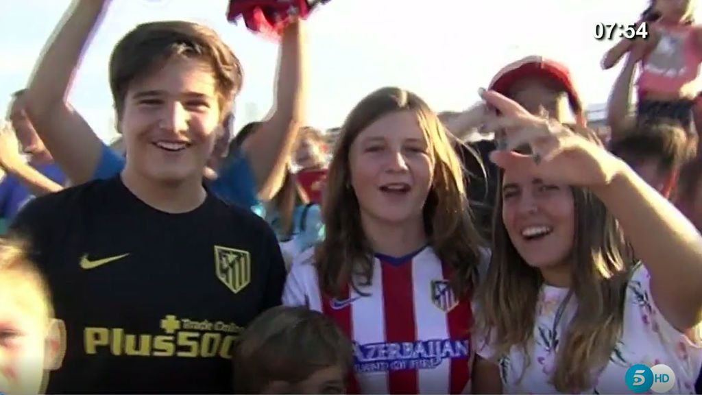 La afición del Atlético de Madrid aguarda con emoción la mudanza al Wanda Metropolitano