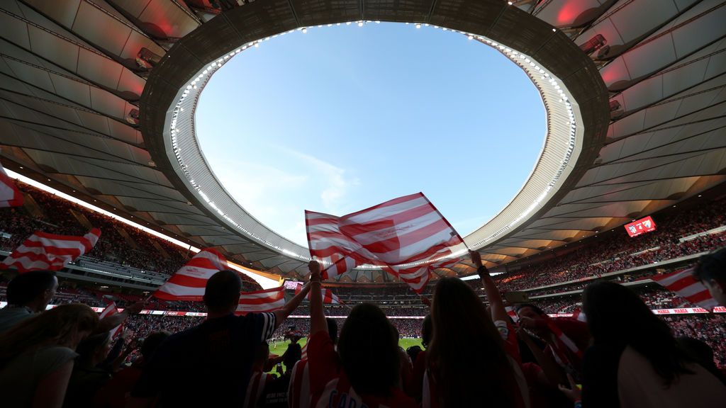 ¡Los pelos de punta! Así fue el primer himno del Atlético en el Wanda Metropolitano
