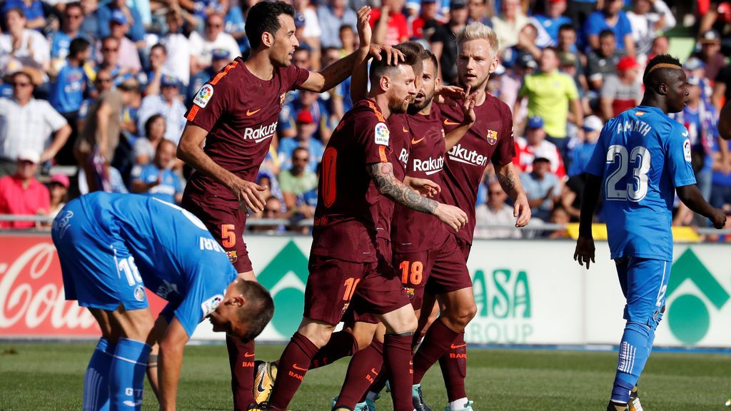 Paulinho evita el tropiezo del Barcelona en Getafe (1-2)