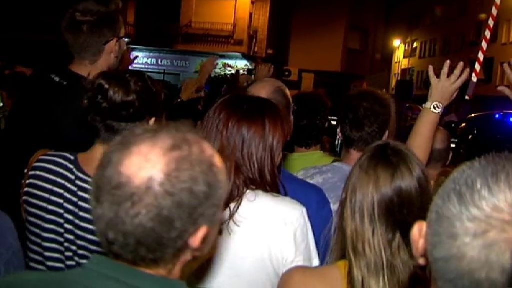 Polémica por la llegada a Murcia del AVE: nueva carga policial contra los vecinos