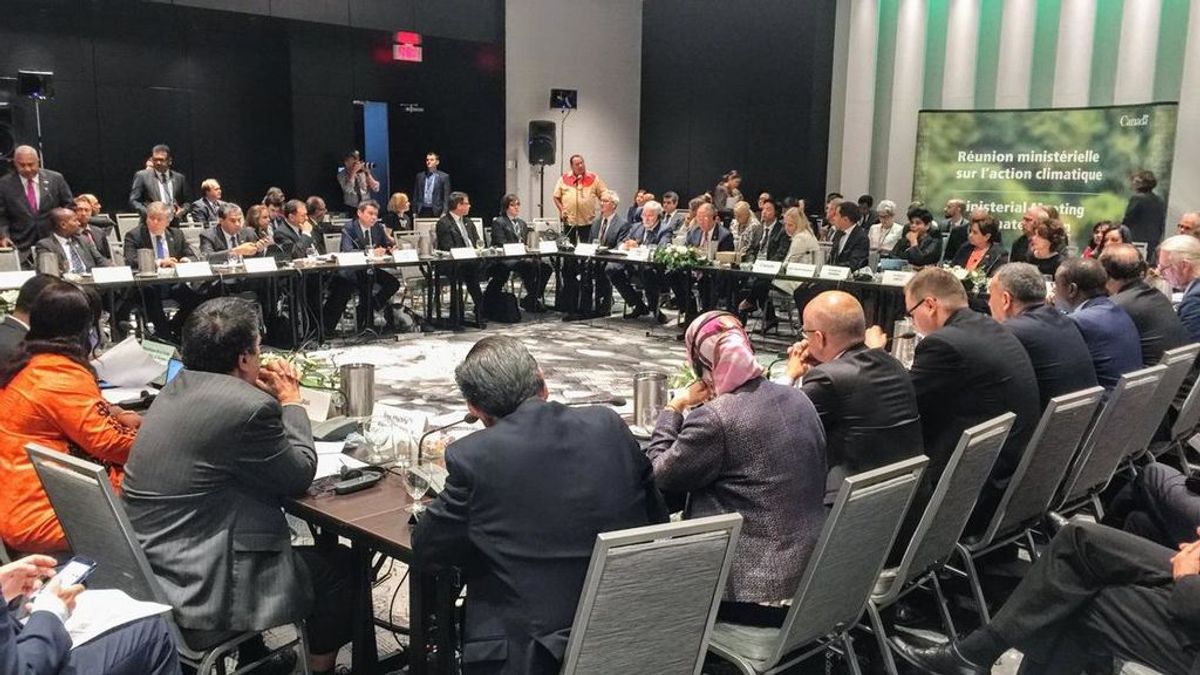 Más de 30 países del Acuerdo de París contra el cambio climático se reúnen en Montreal