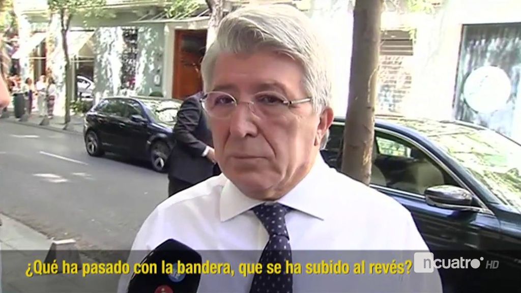 La respuesta perfecta de Cerezo sobre el ‘fail’ de la bandera del Atleti en el Metropolitano