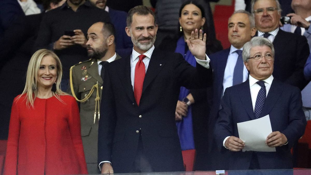 Felipe VI inaugura oficialmente el Wanda Metropolitano