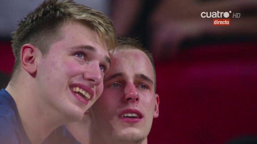 ¡Máxima emoción! Las lágrimas de Doncic tras proclamarse campeón de Europa