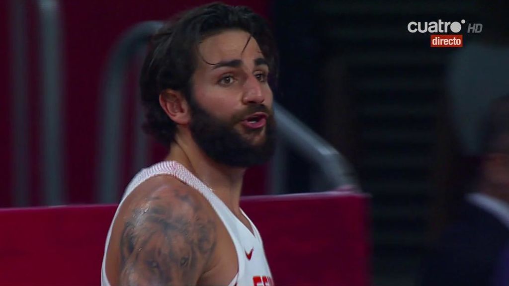 El tremendo enfado de Ricky Rubio tras ser descalificado por dos antideportivas