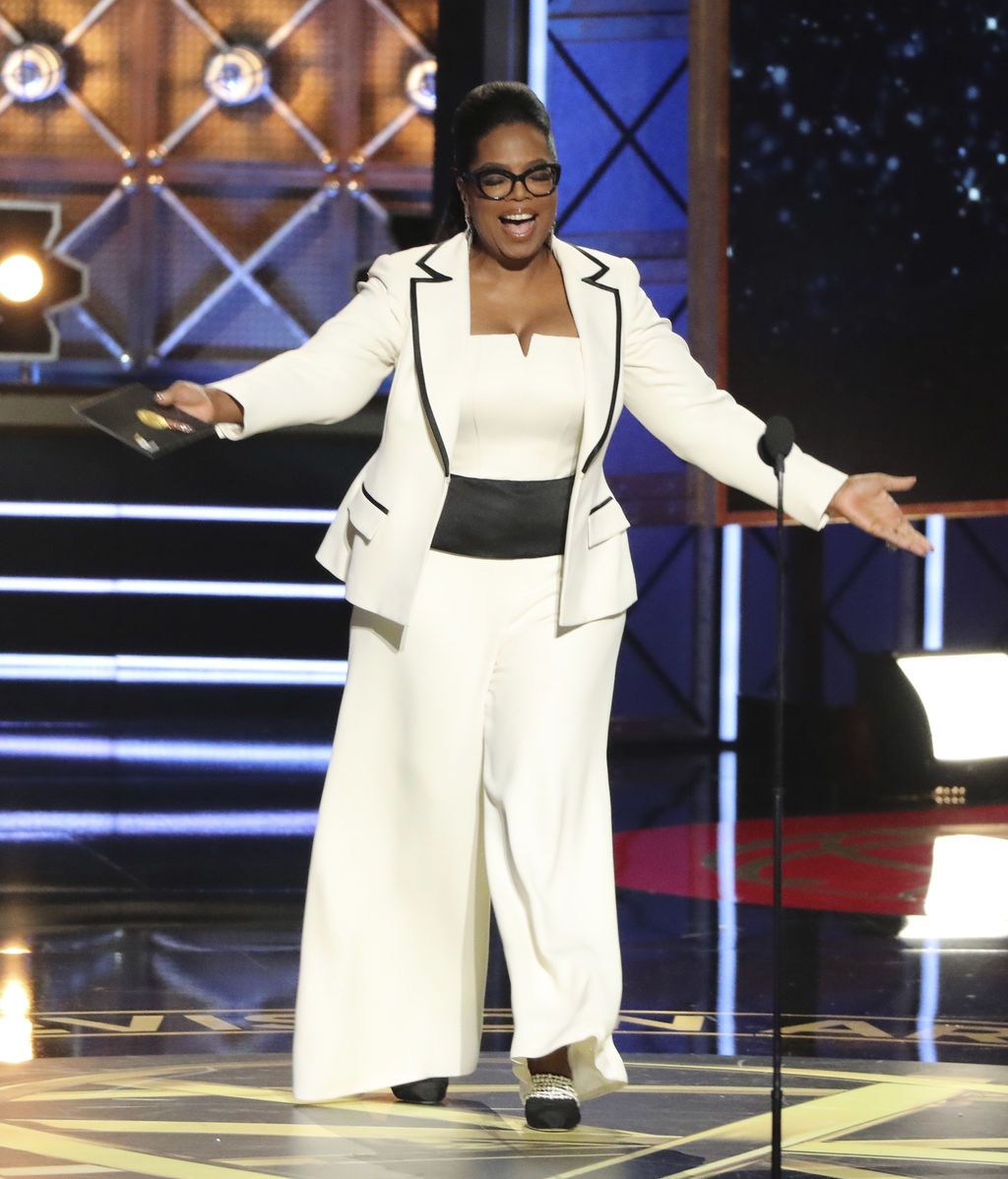 Oprah Winfrey presentó el premio a mejor serie de drama