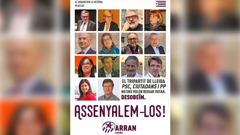 Arran señala a los concejales del Ayuntamiento de Lérida: "No nos dejan votar"