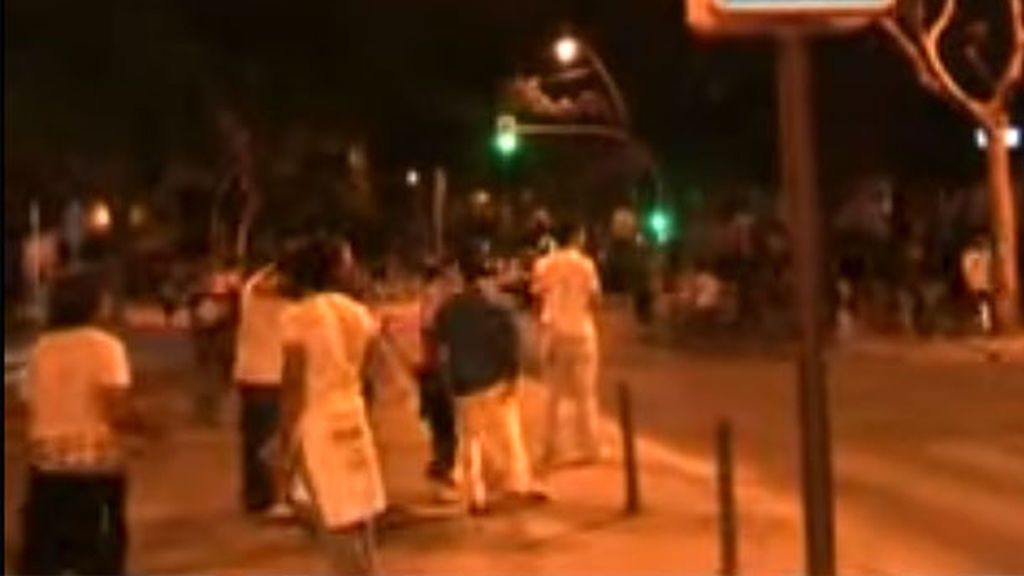 Así fueron los disturbios en las fiestas de Majadahonda :  Seis menores entre los 27 arrestados