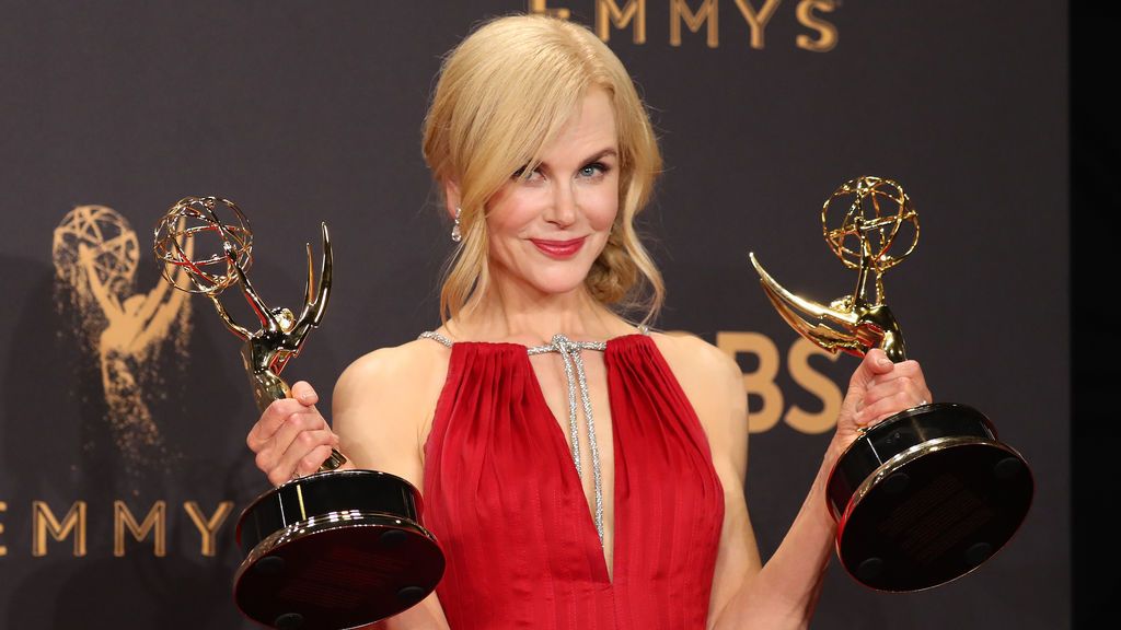 Nicole Kidman estrella de la noche como productora y mejor actriz de miniserie