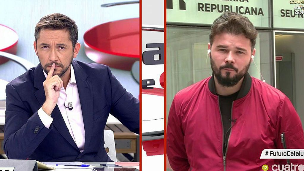 G. Rufián: “Montoro ha cumplido el sueño húmedo de muchos: cargarse no solo la autonomía catalana sino el resto”