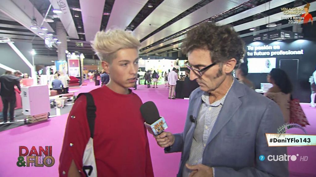 Javier Abascal aprende las nuevas tendencias en la Fashion Week Madrid