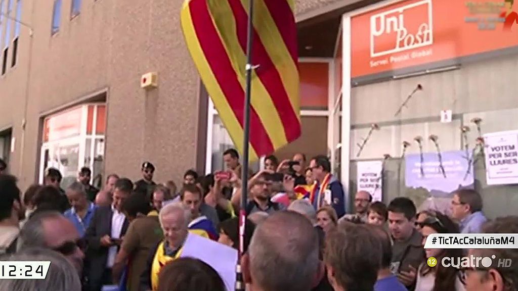 La Guardia Civil se incauta, por primera vez, de documentación oficial relacionada con el censo para el 1-O