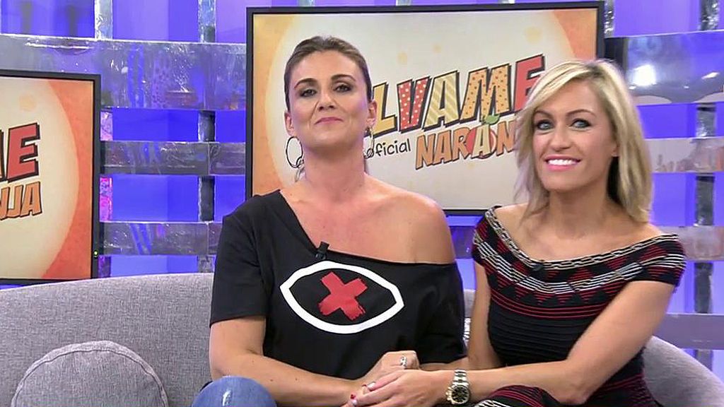 Luján Argüelles visita ‘Sálvame’ para promocionar la nueva temporada de 'QQCCMH’