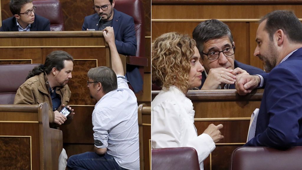 PSOE y Podemos rechazan la propuesta de C’s de respaldar sin fisuras al Gobierno
