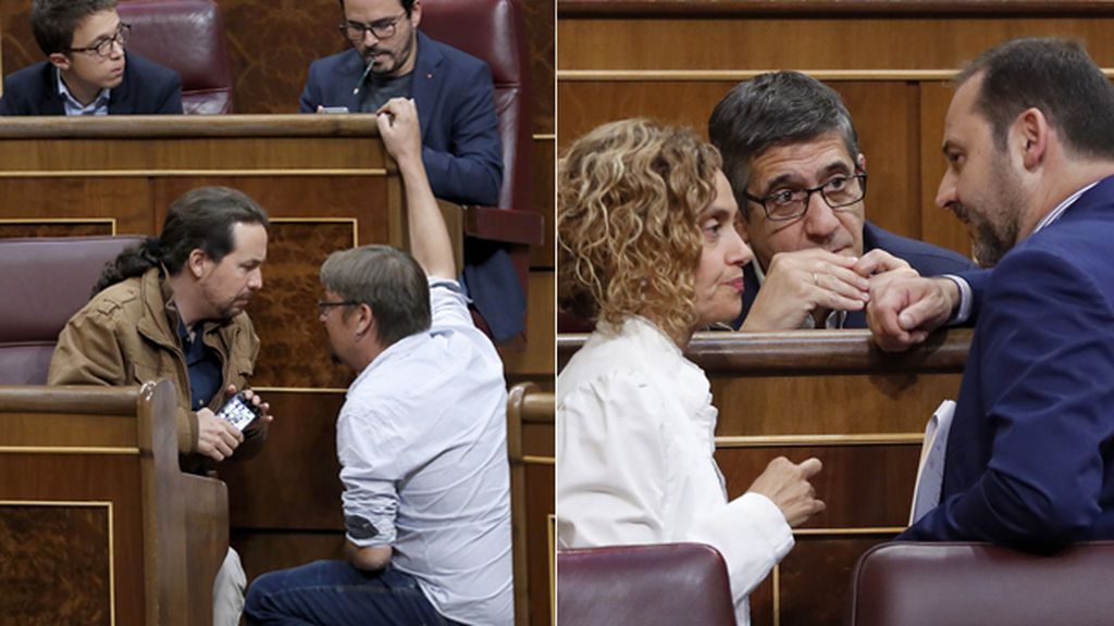 PSOE y Podemos rechazan la propuesta de C’s de respaldar sin fisuras al Gobierno