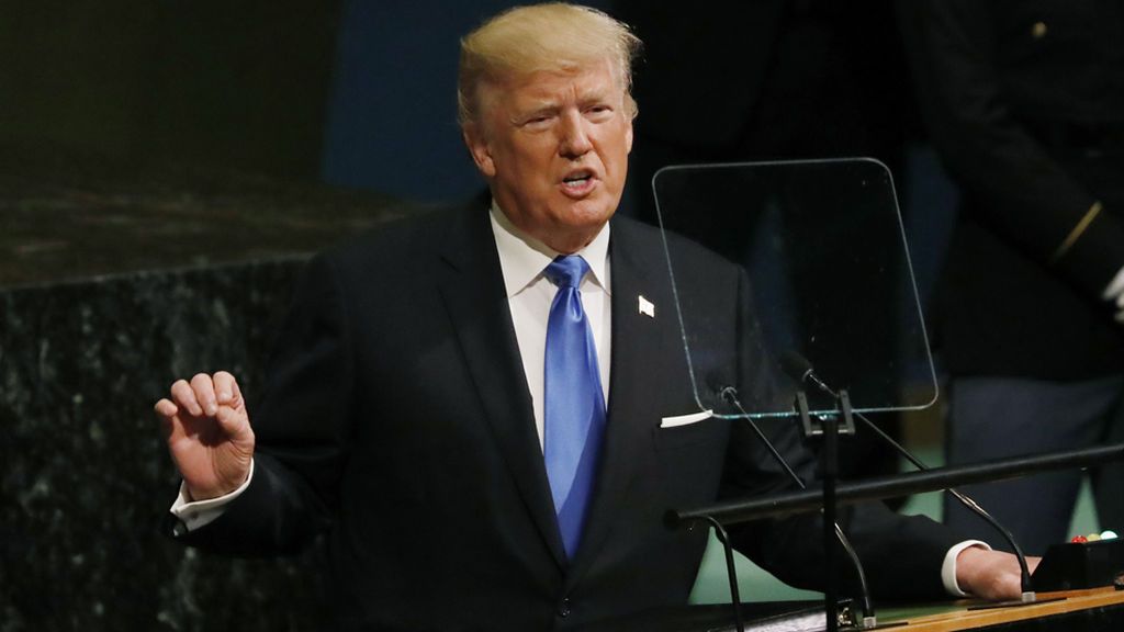 Trump lleva a la ONU su "mensaje de fuerza y paz" sobre Corea del Norte