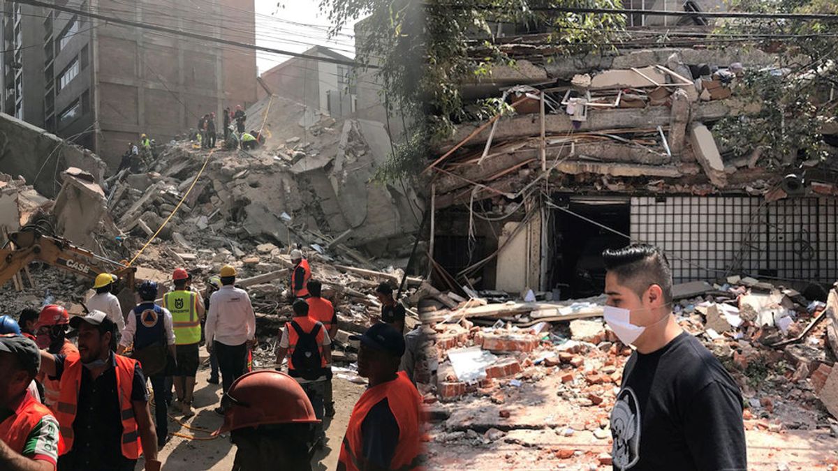 Edificios derrumbados, muertos y gente en pánico: así se ha vivido el terremoto de México en redes