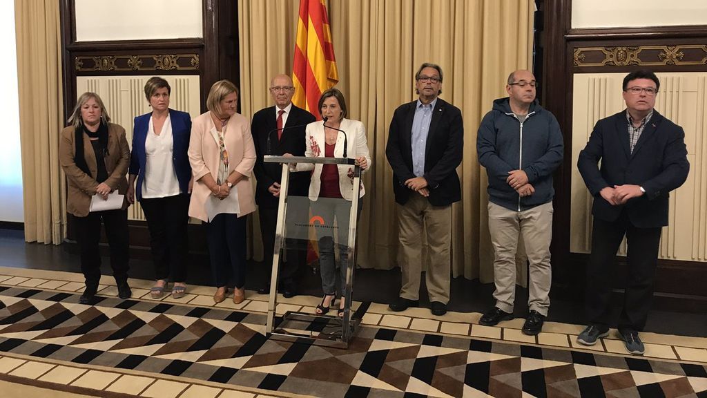 Forcadell: “Se han atacado las instituciones y la dignidad de Cataluña”
