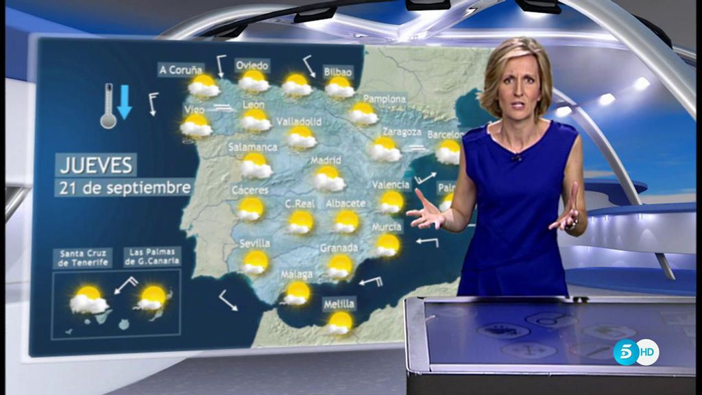 El tiempo, con Rosalía Fernández