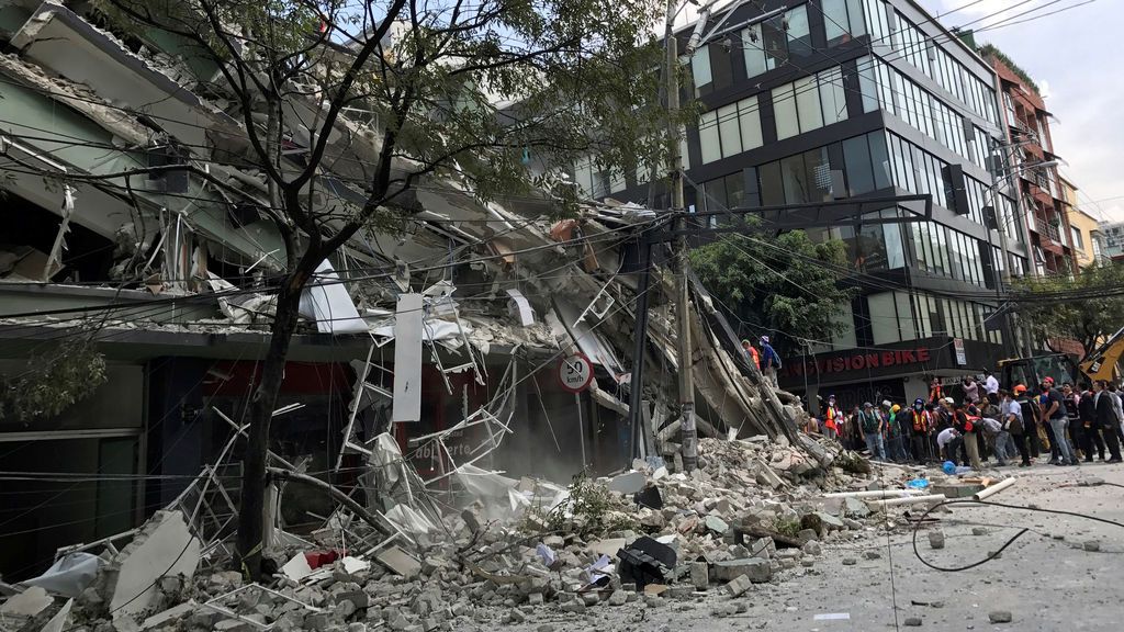 El terremoto de 7,1 que ha sacudido México afecta principalmente a los estados de Puebla, Morelos y la capital