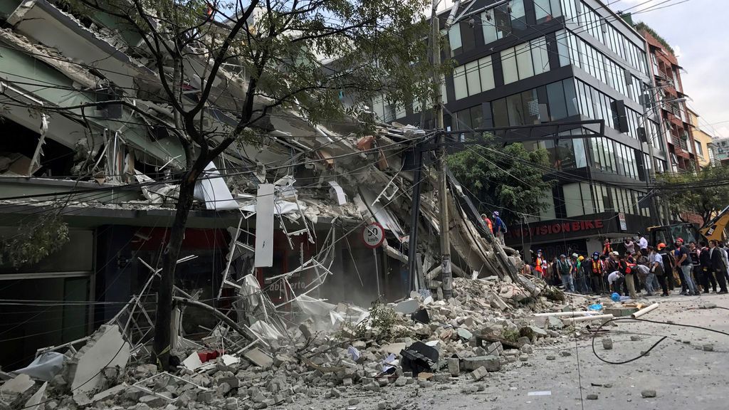El terremoto de 7,1 afecta principalmente a los estados de Puebla, Morelos y la capital