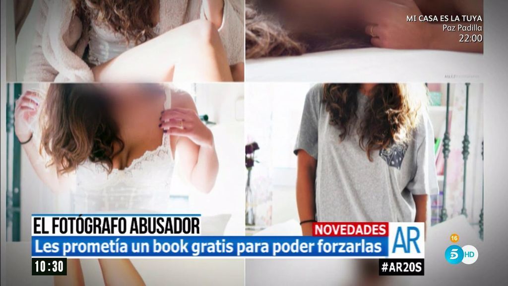 Así actuaba el fotógrafo abusador, detenido por forzar sexualmente a 7 jóvenes