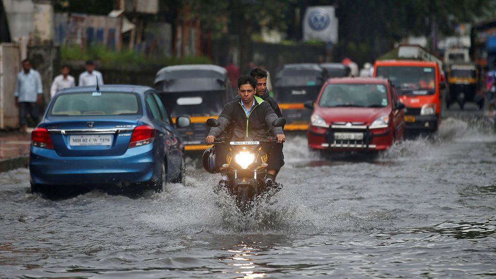 Lluvias torrenciales en la India