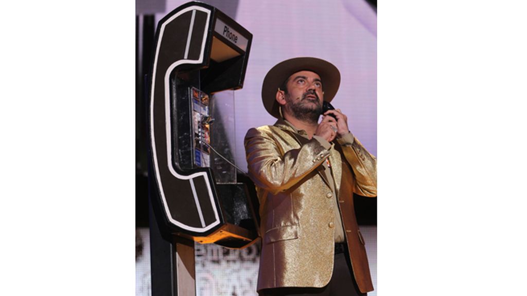 Paco León ('Aída'), Goyo Jiménez y José Corbacho pusieron una nota de humor a la gala