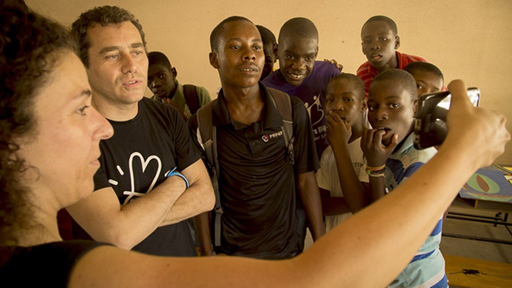 Descubriendo la animación de los dibujos a través de las cámaras.