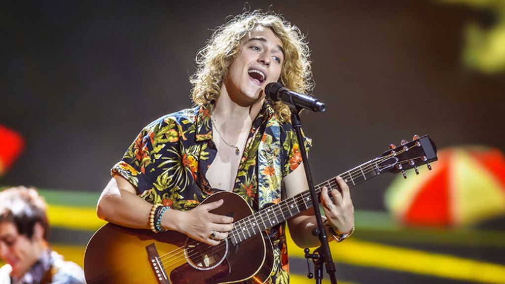 Esta camisa parece la elegida para la final. La prueba en el segundo ensayo, el 7 de mayo