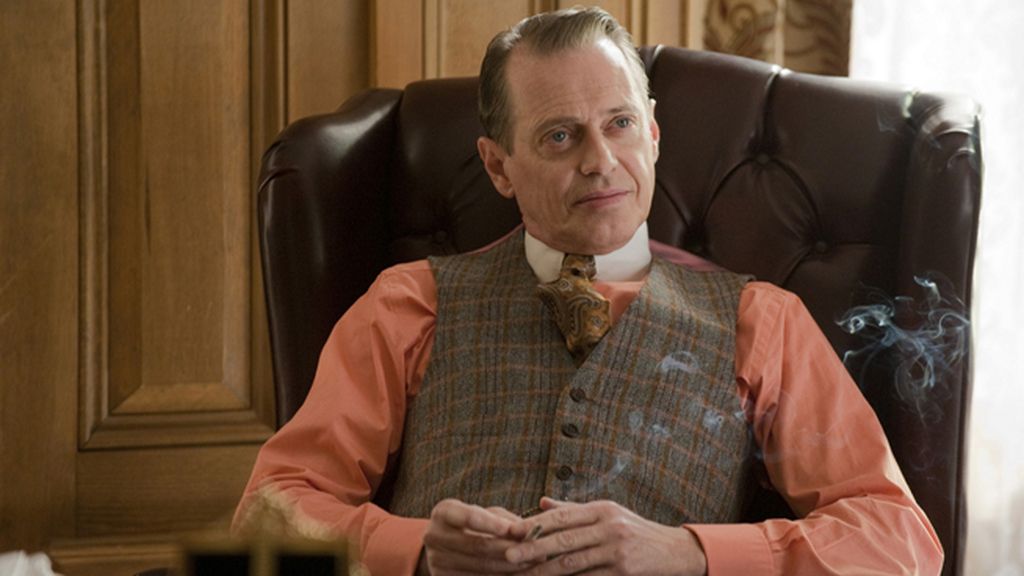 'Boardwalk Empire' (Canal+, La Sexta), mejor drama y mejor actor de drama (Steve Buscemi)