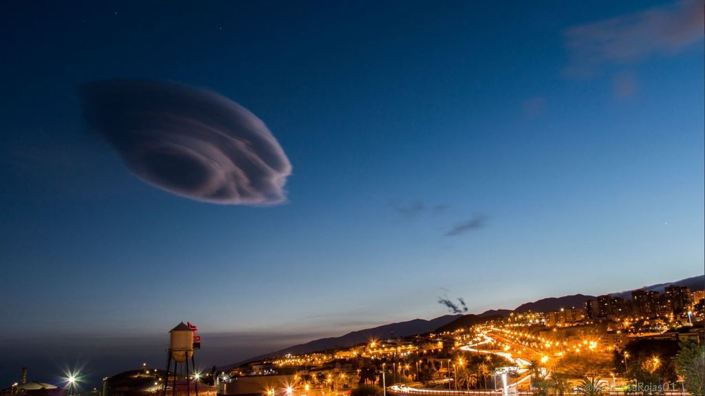 La nube ‘ovni’ de Canarias: ¿qué fenómeno meteorológico anticipa?
