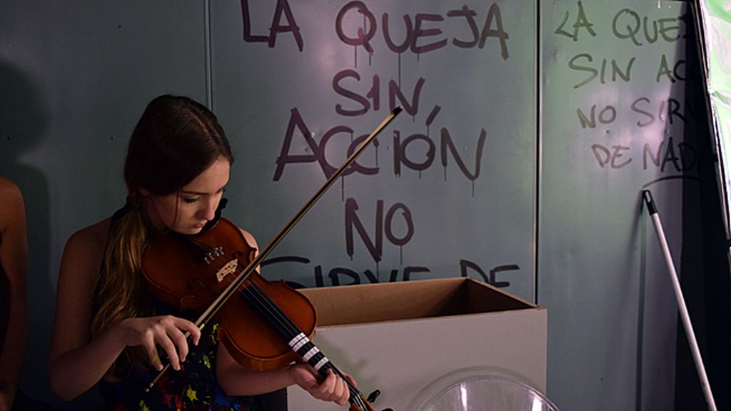 El spot de 'Se buscan #valientes', foto a foto