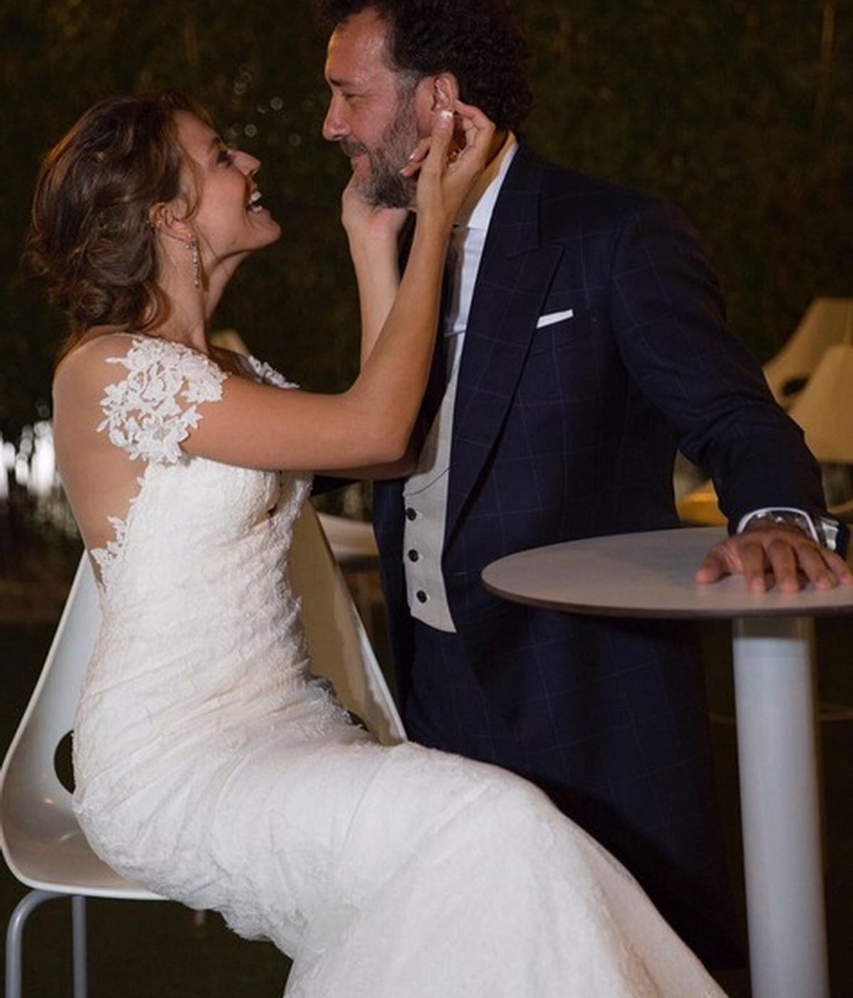 Imagen de la boda entre los actores José Luis García Pérez y Cristina Alarcón