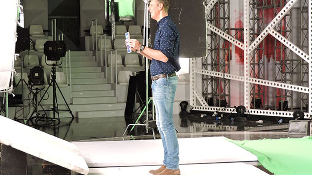 La grabación con Isabel, Joaquín y Javier