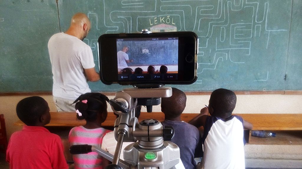 Descubriendo la animación de los dibujos a través de las cámaras.