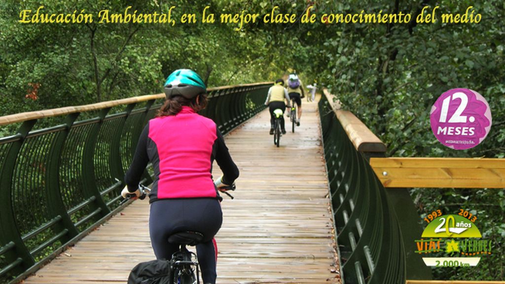 Razones para disfrutar de Vías Verdes. Más de 102 rutas por el territorio español.