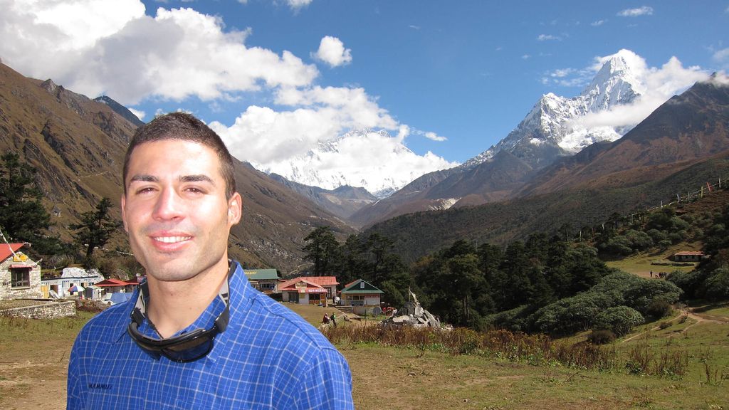 Pablo García (Equipo azul). 24 años. Valencia. Halconero