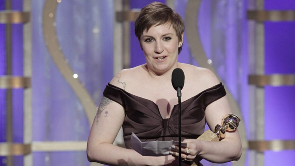 Lena Dunham, por 'Girls' (Canal+ 1), mejor actriz de musical o media