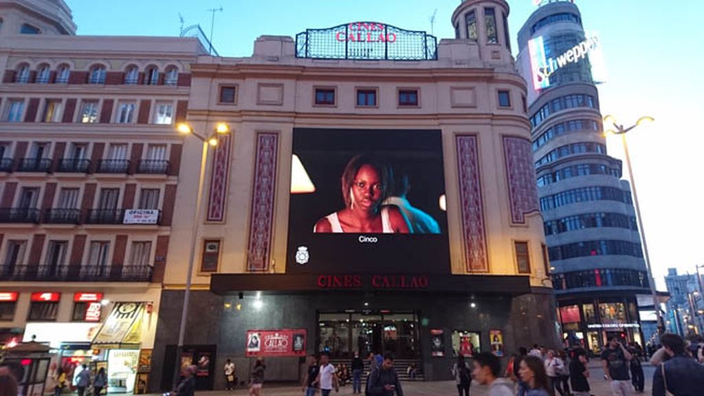 Los cines Callao, Capitol y Palacio de la Prensa emiten el spot en su pantalla externa