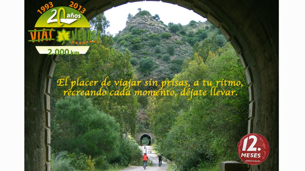 Razones para disfrutar de Vías Verdes. Más de 102 rutas por el territorio español.