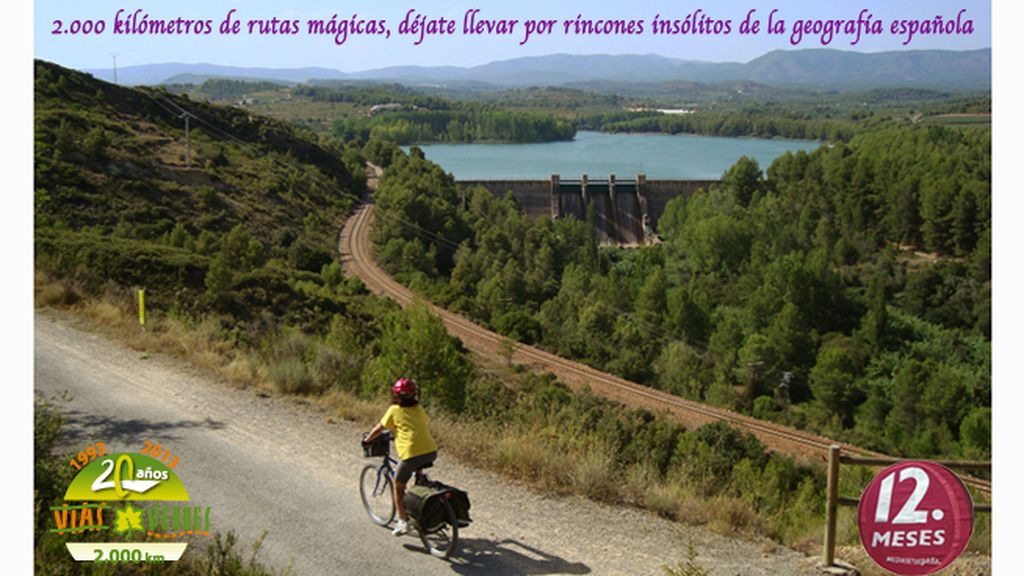 Razones para disfrutar de Vías Verdes. Más de 102 rutas por el territorio español.