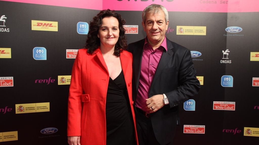 Desfile de premiados e invitados