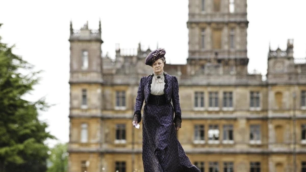 Maggie Smith es Violet Crawley en 'Downton abbey'