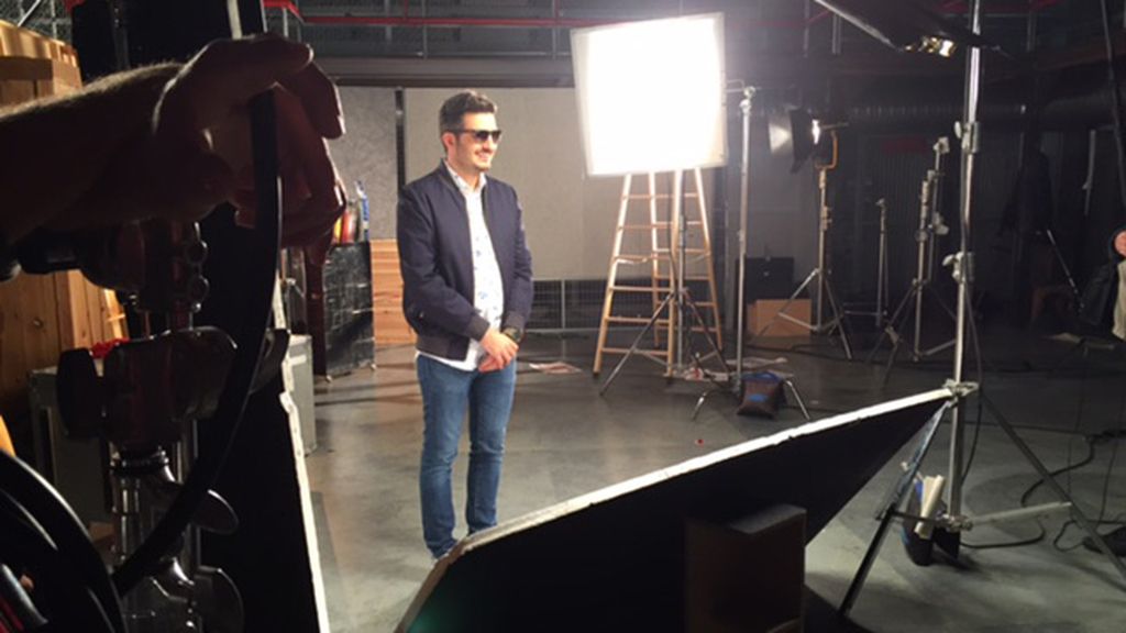 Así fue el rodaje con los presentadores